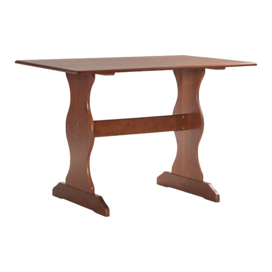 Linon 90368WAL-01-KD Manual