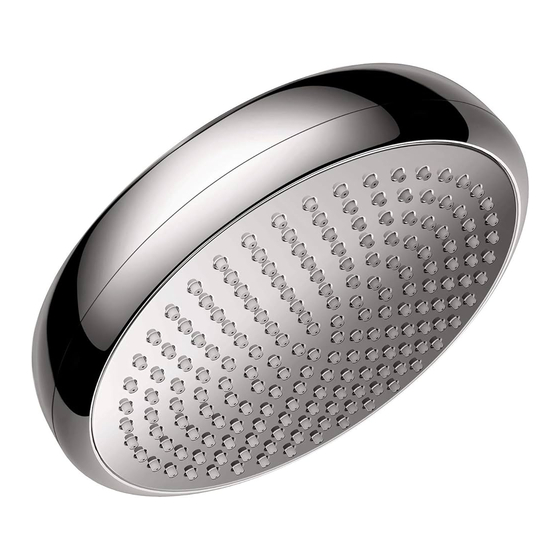 Hans Grohe Crometta 160 26578 1 Series Installation/User Instructions/Warranty