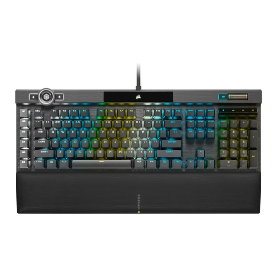 Corsair K100 RGB Manual