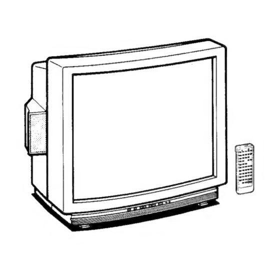 Sony TRINITRON KV-27EXR20 Service Manual
