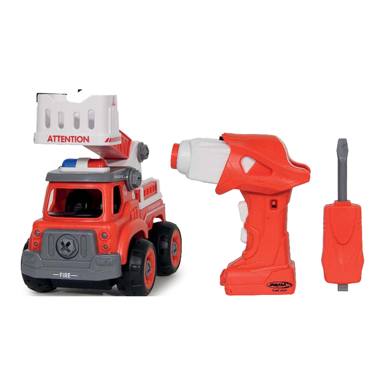 Jamara First RC Kids Feuerwehrauto Instructions