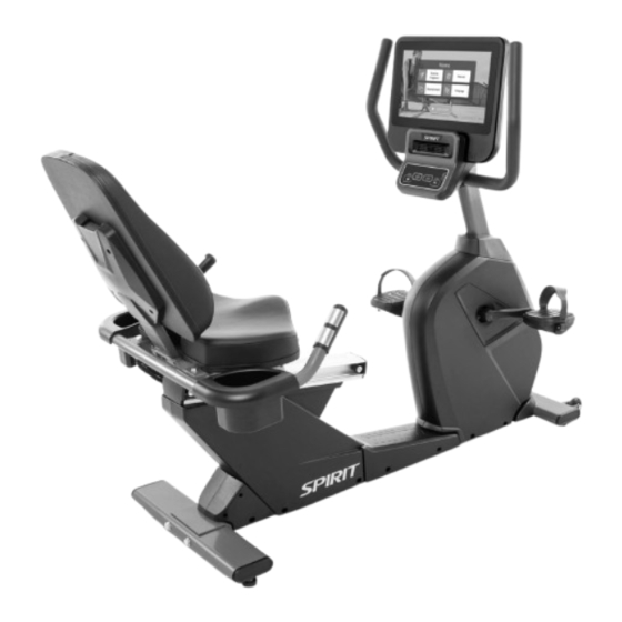 Spirit CR800ENT+ Owner's Manual