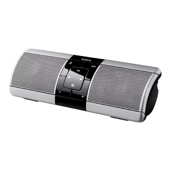 Nokia MD-5W - Portable Speakers Manuals