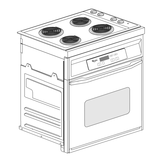 Whirlpool RS610PXE Job Aid