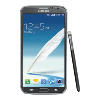 Samsung Galaxy Note II Get Started