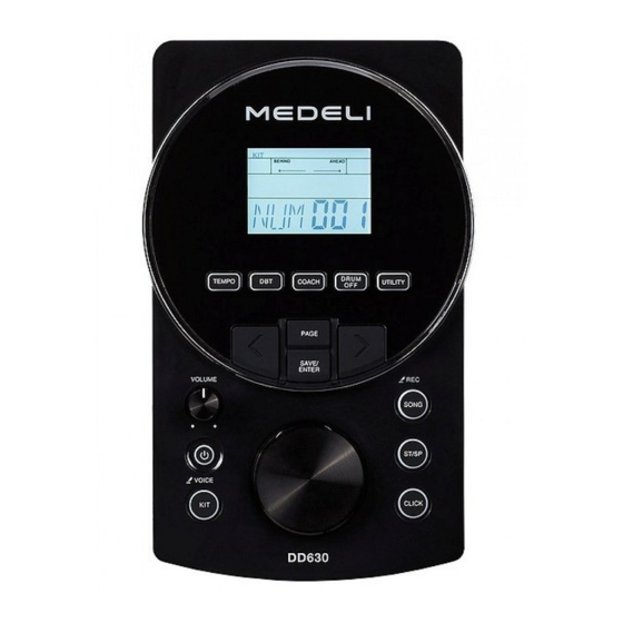 Medeli DD630 Owner's Manual