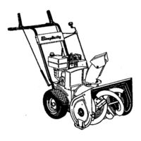Simplicity Sno-Away 13781 & Up Parts Manual