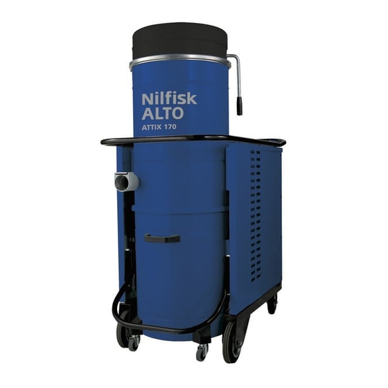 Nilfisk-Advance ALTO ATTIX 170 Cleaner Manuals