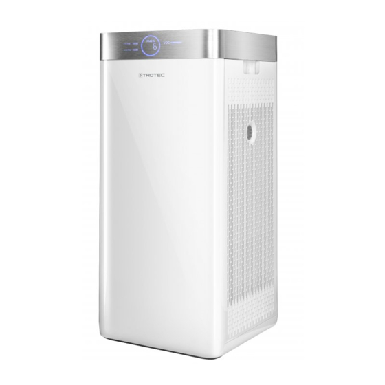 Trotec AIRGOCLEAN 200 E Operating Manual
