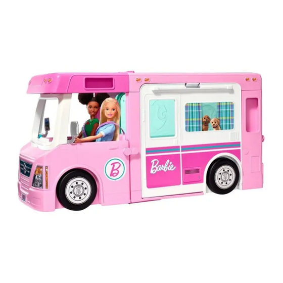 Mattel Barbie GHL93 Instructions