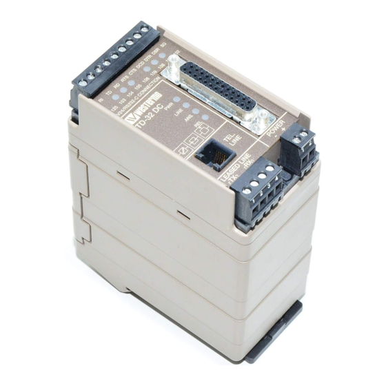 Westermo TD-32B DC EU Installation Manual