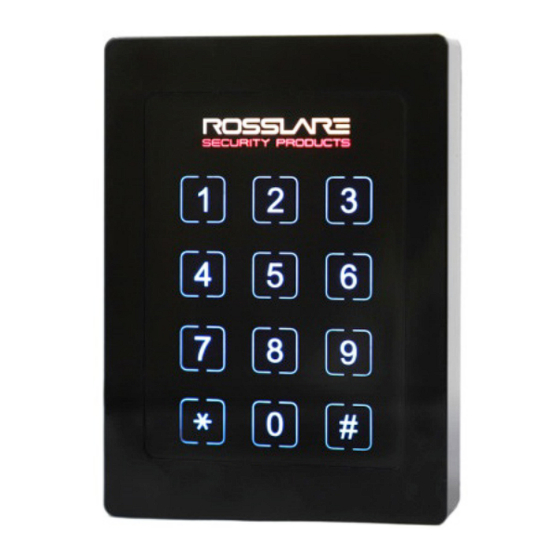 Rosslare MIFARE AY-T6350 Installation And Programming Manual