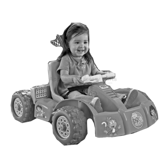 Fisher-Price POWER WHEELS DOTA the EXPLORER J4030 Owner's Manual With Assembly Instructions