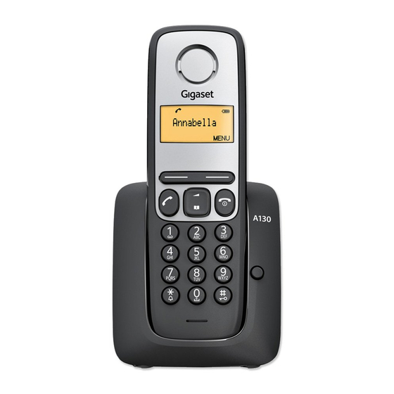 Gigaset AL130A User Manual