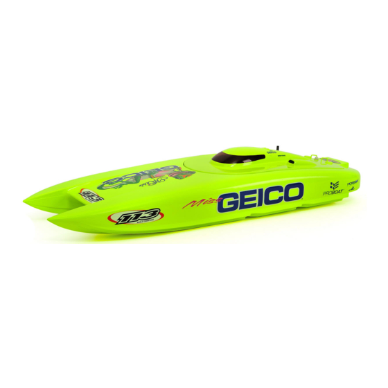 ProBoat miss geico 24 Owner's Manual