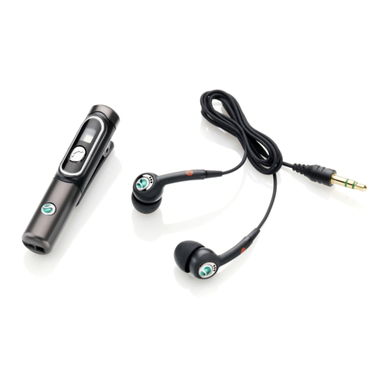 Sony Ericsson HBH-DS220 User Manual