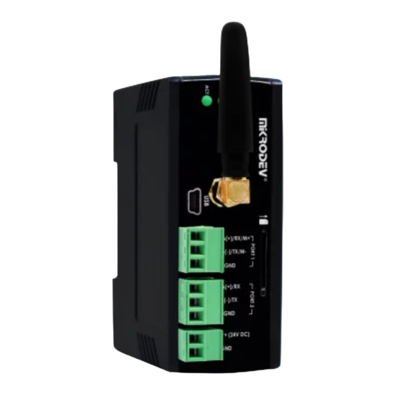 MIKRODEV MDC100 Hardware Manual