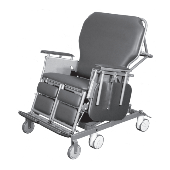 Camtec Joerns CareChair RCCC550B User & Service Manual