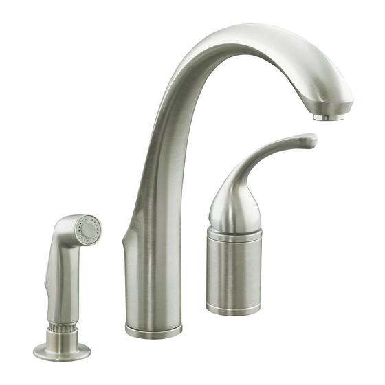 Kohler K-R10434 Installation And Care Manual