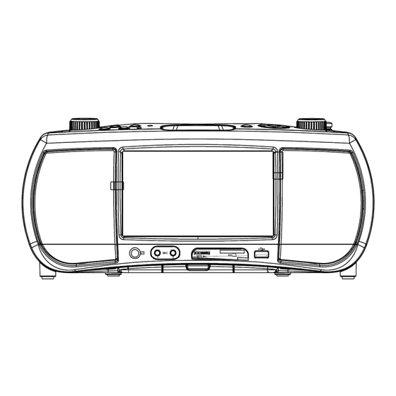 Coby TF-DVD777 User Manual