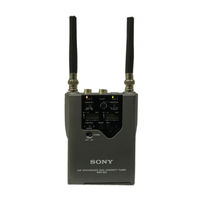 Sony WRR-862A Operating Instructions Manual