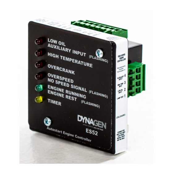 DynaGen ES52 Installation And User Manual