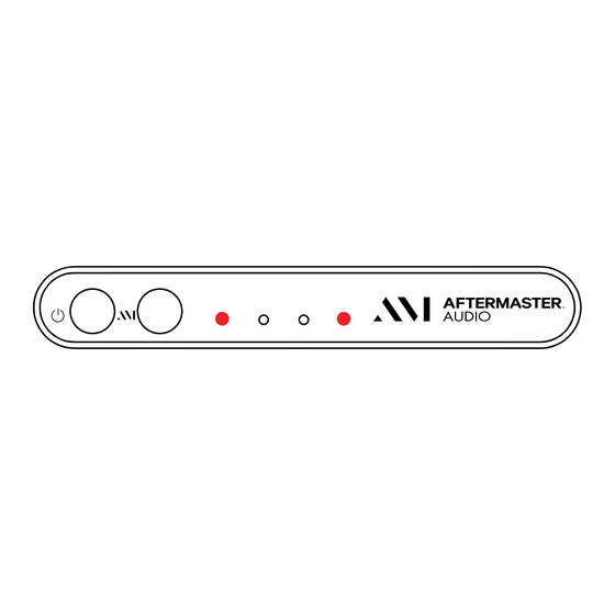 AfterMaster Audio Labs Aftermaster TV Getting Started Manual