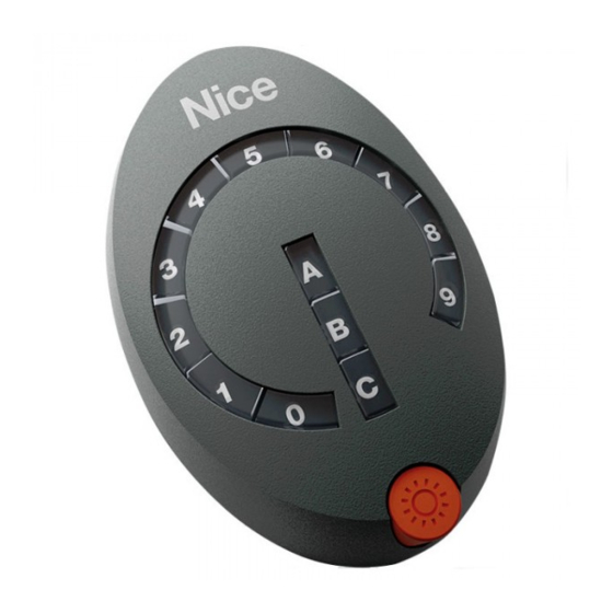 Nice DS100 Instructions And Warnings For Installation And Use