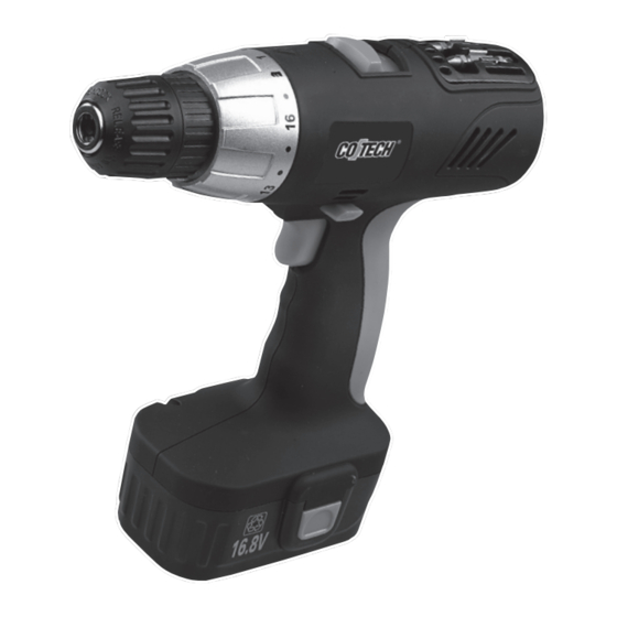 CO/Tech CDD10168T52S-UK Manual