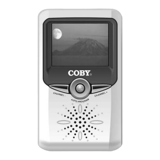 Coby TF-TV251 Instruction Manual