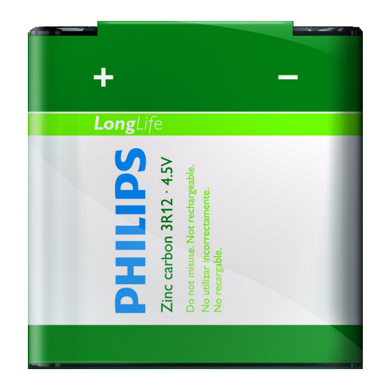 Philips LongLife 3R12L1B Brochure