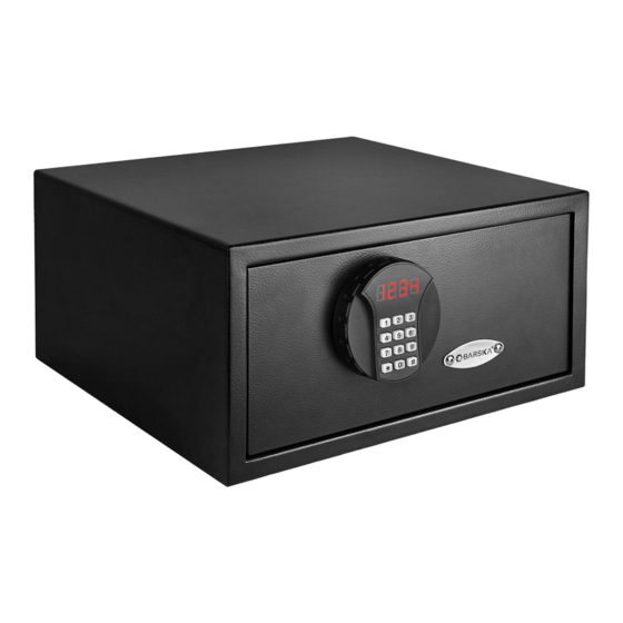BARSKA DIGITAL KEYPAD SAFE MANUAL Pdf Download ManualsLib