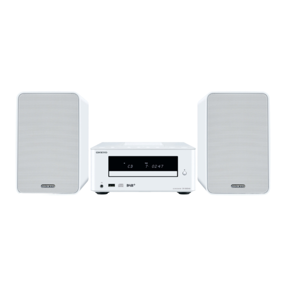 Onkyo CS-255DAB Instruction Manual