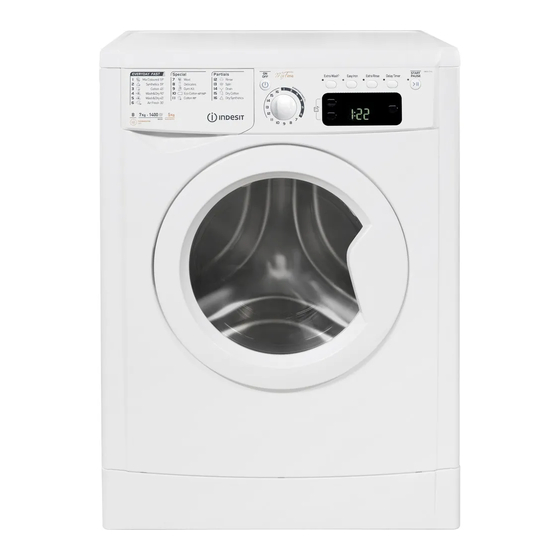 Indesit IWE 7145 Instructions For Use Manual