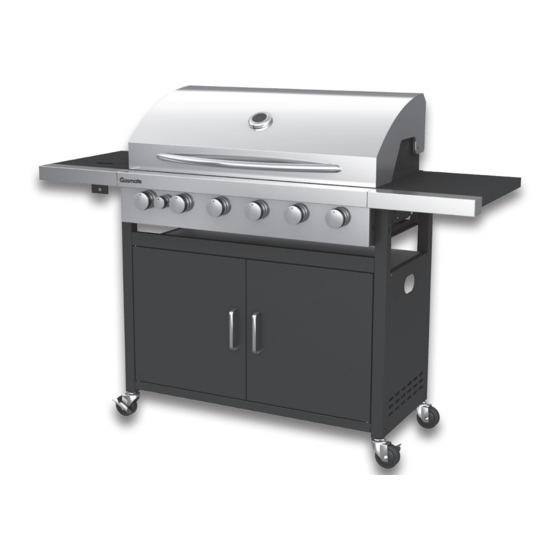 User Manuals: Gasmate Torino BQ1056 6 Burner BBQ