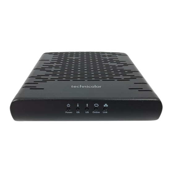 Technicolor TC4300 Quick Installation Manual