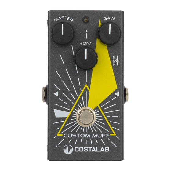 Costalab Custom Muff Quick Start Manual
