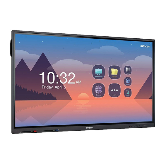 InFocus JTOUCH INF6540e Hardware Manual