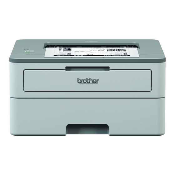 Brother HL-B2000D Reference Manual