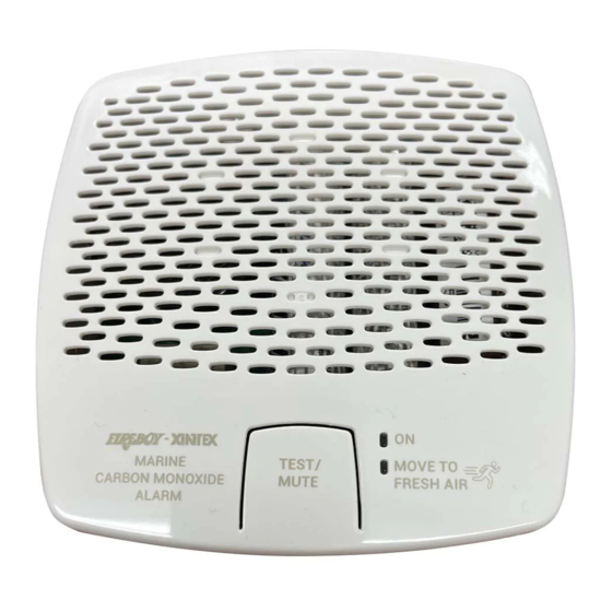 User Manuals: Fireboy- Xintex CMD6-MB Carbon Monoxide