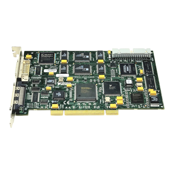 National Instruments NI PXI/PCI-1428 Getting Started