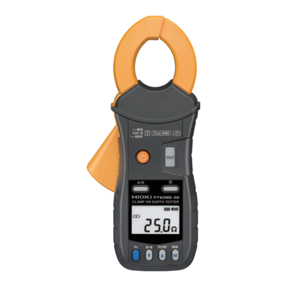 Hioki FT6380-50 Instruction Manual