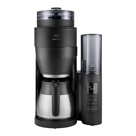 Melitta AromaFresh Therm Pro User Manual