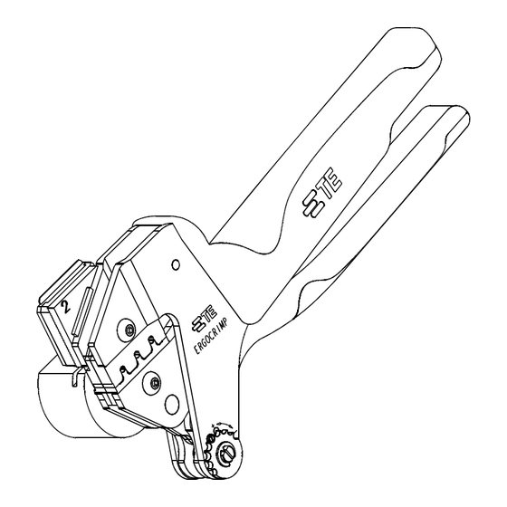 TE Connectivity ERGOCRIMP 7-1579004-1 Instruction Sheet
