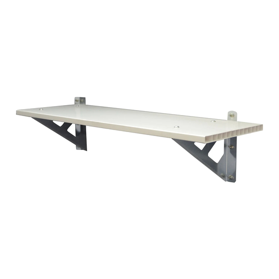 Palram Skylight Shed-Shelf Manual