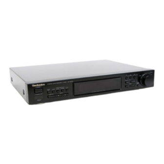 Technics ST-X302L Service Manual