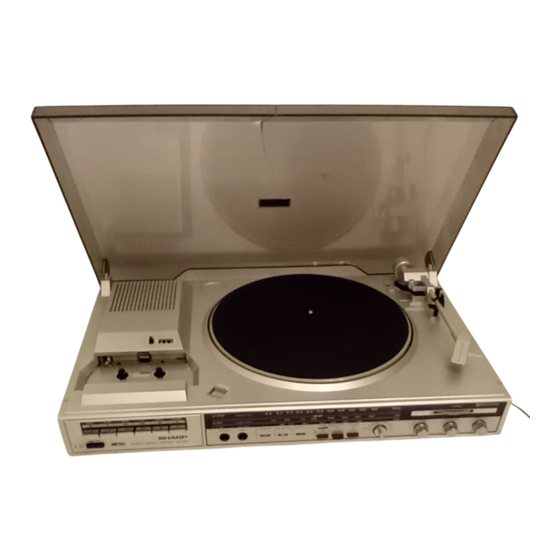 Sharp SG-290H Service Manual