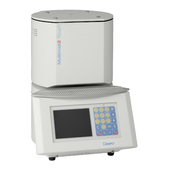 DENTSPLY MULTIMAT Touch Directions For Use Manual