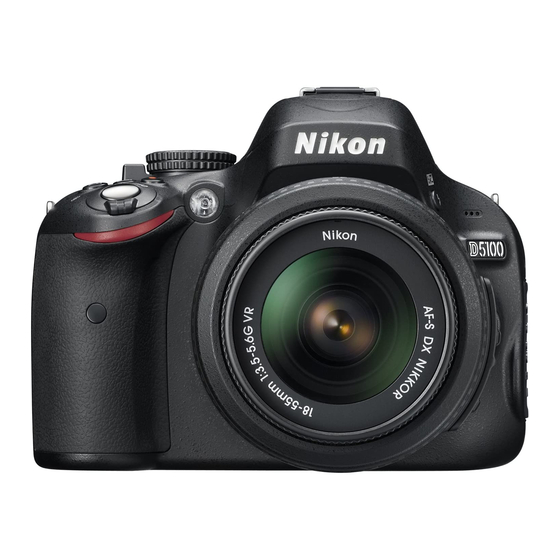 Nikon D5100 Manuals
