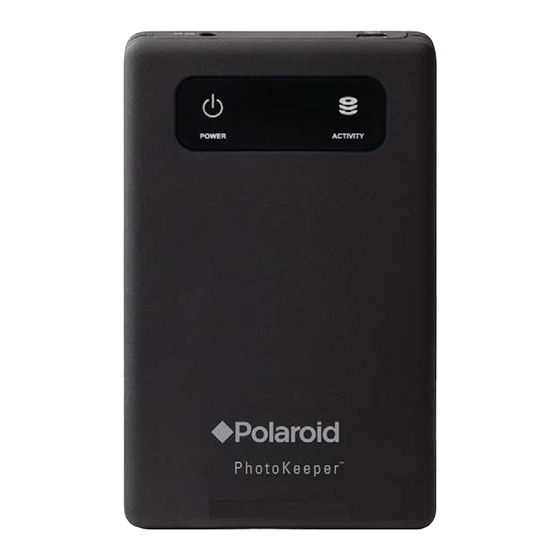Polaroid PhotoKeeper User Manual